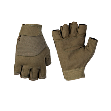 Перчатки тактические MIL-TEC Army Fingerless Gloves, Olive 31752381 VOENTORGZSU