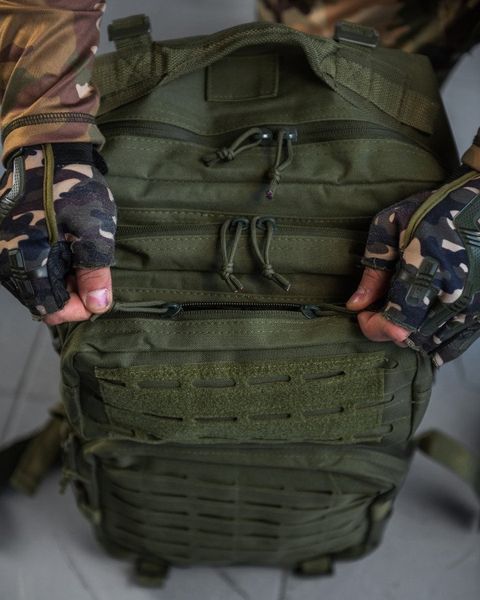 Штурмовой рюкзак US Laser Cut Assault oliva 13316 VOENTORGZSU