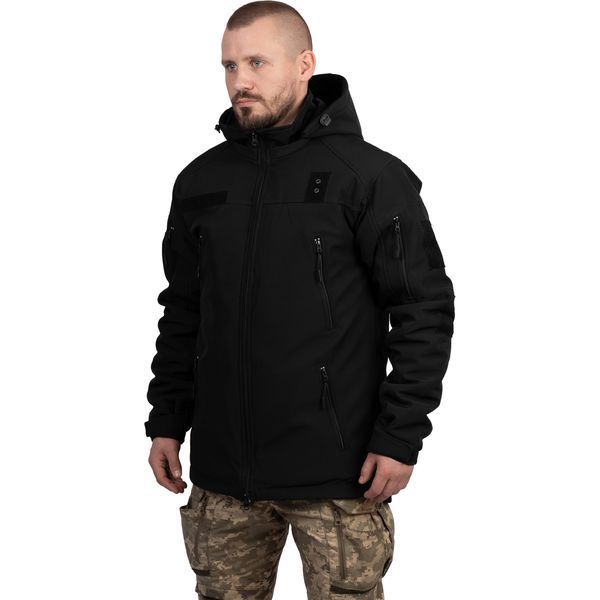 Куртка зимова Vik-Tailor Soft Shell, Black 29866381 VOENTORGZSU
