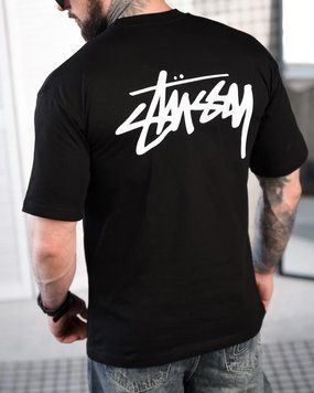Футболка stussy black ТР 95732 VOENTORGZSU