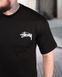 Футболка stussy black ТР 95732 фото 3