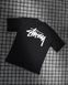 Футболка stussy black ТР 95732 фото 8