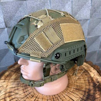 Сертифікований шолом Fast Helmet Ballistic з кавером 97A7D71 VOENTORGZSU