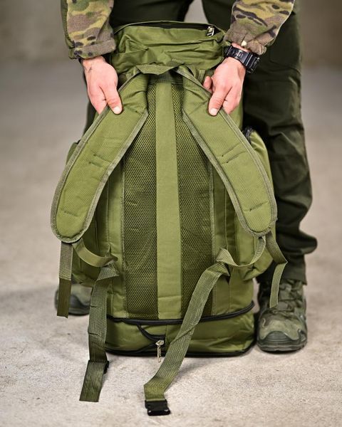 Тактичний рюкзак Outdoor 70L олива ВТ 94106 VOENTORGZSU