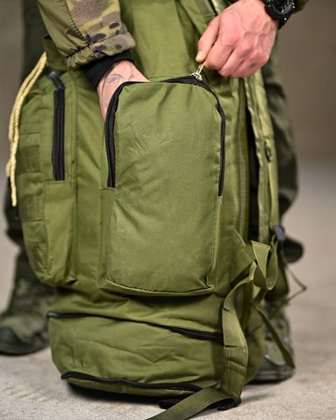 Тактичний рюкзак Outdoor 70L олива ВТ 94106 VOENTORGZSU