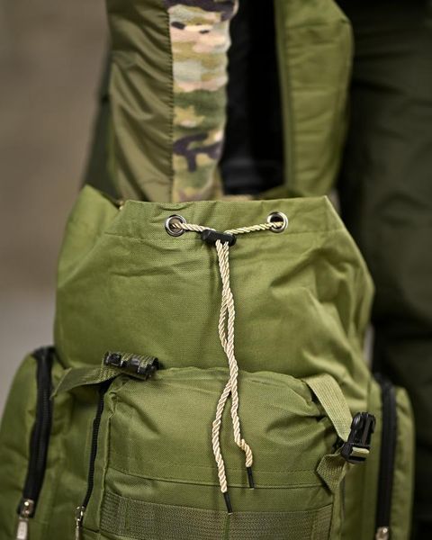 Тактичний рюкзак Outdoor 70L олива ВТ 94106 VOENTORGZSU