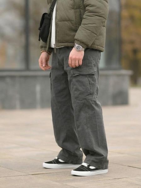 Карго штани Oversize сірі ВТ 95172 VOENTORGZSU