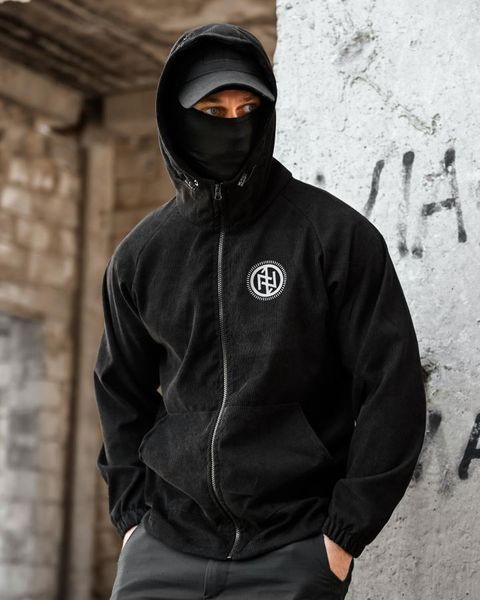 Олимпийка в стиле милитари BORN OF WAR Viking чорный ВМ 97492 VOENTORGZSU
