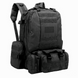 Тактичний рюкзак Vik-Tailor Silver Knight TY-216, Black 21146381 VOENTORGZSU