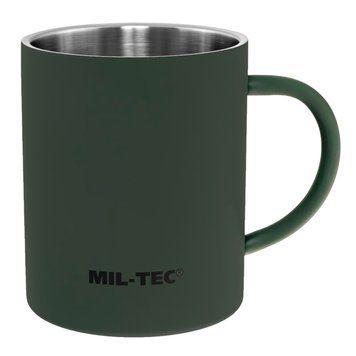 Термочашка Mil-Tec 450 мл, Olive 11612381 VOENTORGZSU