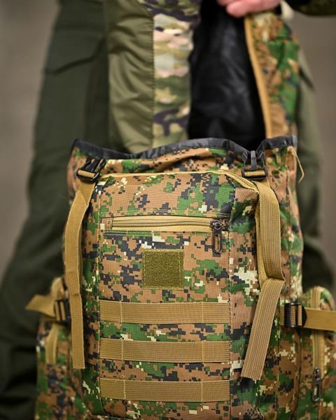 Тактичний рюкзак Outdoor 70L pixel green ВТ 94110 VOENTORGZSU