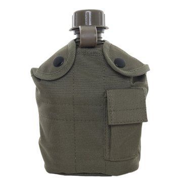 Фляга пластикова US 1L з казанком, Olive 20614381 VOENTORGZSU