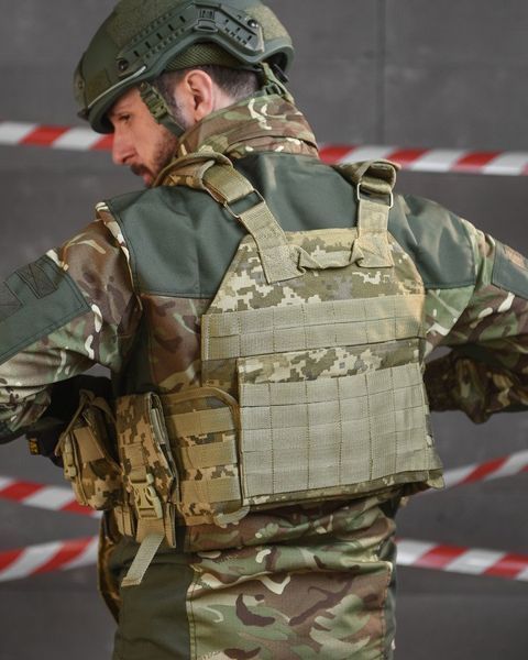 плитоноска 4 быстрых сброса Cordura пиксель НП 91098 VOENTORGZSU