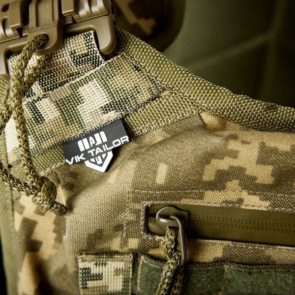 Разгрузочный жилет плитоноска тактическая Vik-tailor з системою Molle, Пиксель 31692381 VOENTORGZSU