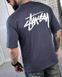 Футболка oversize STUSSY Graffiti sea ТР 95734 фото 1