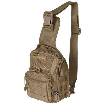 Сумка через плече MFH Shoulder Bag Molle 7 л, Coyote 20796381 VOENTORGZSU