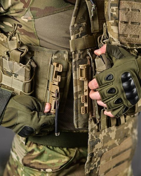 Плитоноска 4 швидких скидання з напашником Cordura піксель ДЛ6 91594 VOENTORGZSU