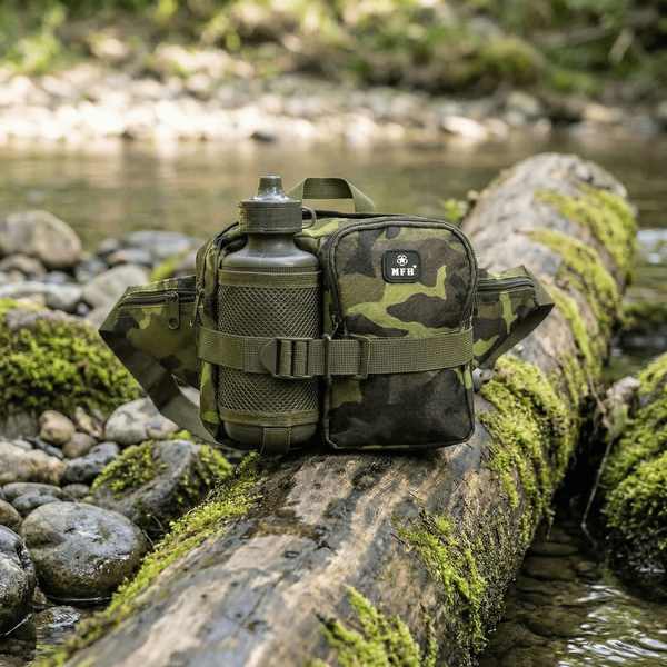 Сумка з флягою MFH Waist Bag with Drinking Bottle, Дубок М 20980381 VOENTORGZSU