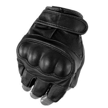 Рукавиці тактические короткопалые MIL-TEC Army, Black 31754381 VOENTORGZSU