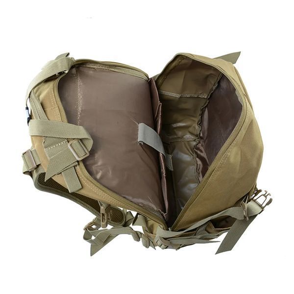 Рюкзак тактичний Vik-Tailor MOLLE Outdoor Backpack 35L, Olive 21140381 VOENTORGZSU