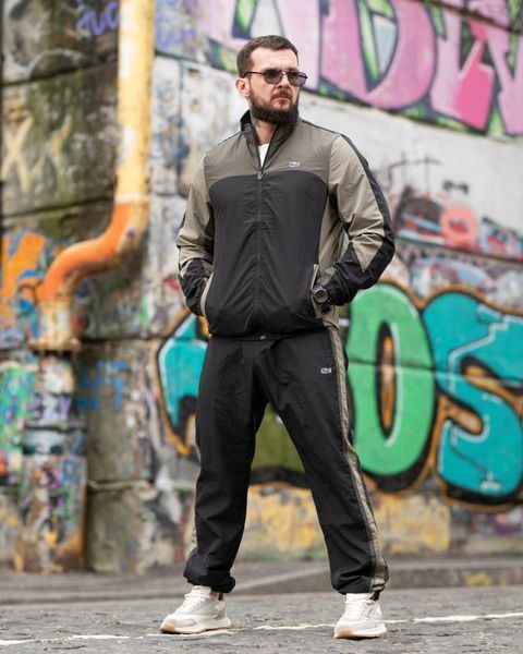Спортивний костюм RETRO Lac black/green ТР 95616 VOENTORGZSU