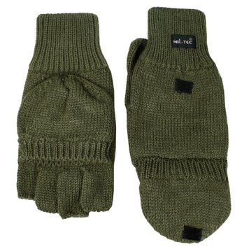Перчатки зимние утепленные MIL-TEC Hunting, Olive 30705381 VOENTORGZSU