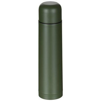 Термос MFH Vacuum Thermos 1L из нержавеющей стали, Olive 21167381 VOENTORGZSU