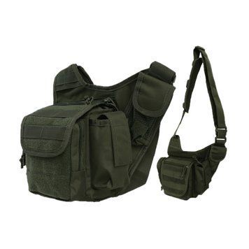 Сумка через плечо MIL-TEC многофункциональная, Olive 19980381 VOENTORGZSU
