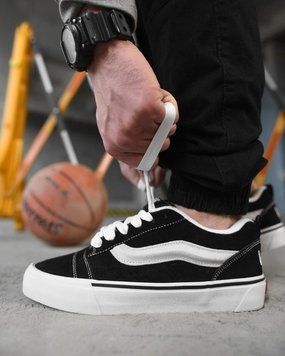 Мужские кроссовки vans black /white НП 90981 VOENTORGZSU