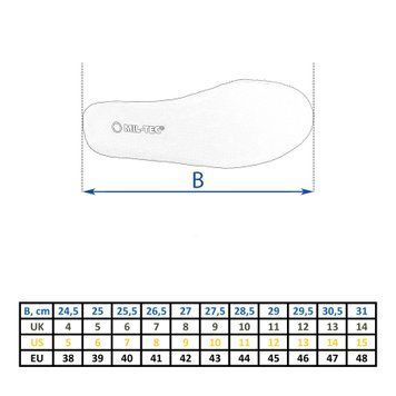 Ботинки тактические MIL-TEC на молнии YKK, Brown 30833381 VOENTORGZSU