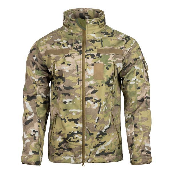 Куртка з липучками для шевронів Vik-Tailor SoftShell, MultiCa 30027381 VOENTORGZSU
