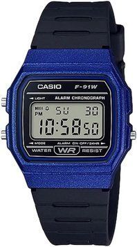 Годинник Casio F-91WM-2AEF. , Синій 45725381 VOENTORGZSU