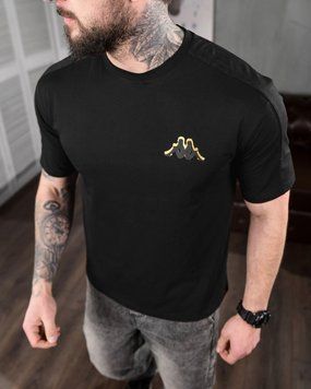 Футболка Kappa black 4 ДЛ 92008 VOENTORGZSU