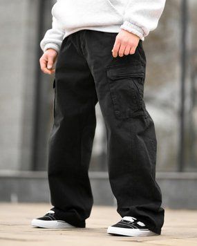 Карго штани Oversize (Black) чорні ВТ 95164 VOENTORGZSU