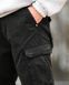 Карго штани Oversize (Black) чорні ВТ 95164 фото 8
