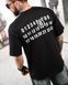 Футболка oversize maison margiela black ТР 95738 фото 7