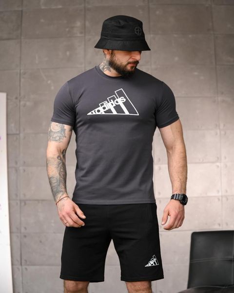 Летний комплект Adi logo grey ТР 95952 VOENTORGZSU
