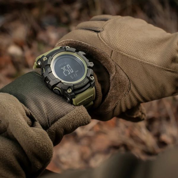 Годинник тактичний багатофункціональний Skmei 1358, Olive 21426381 VOENTORGZSU