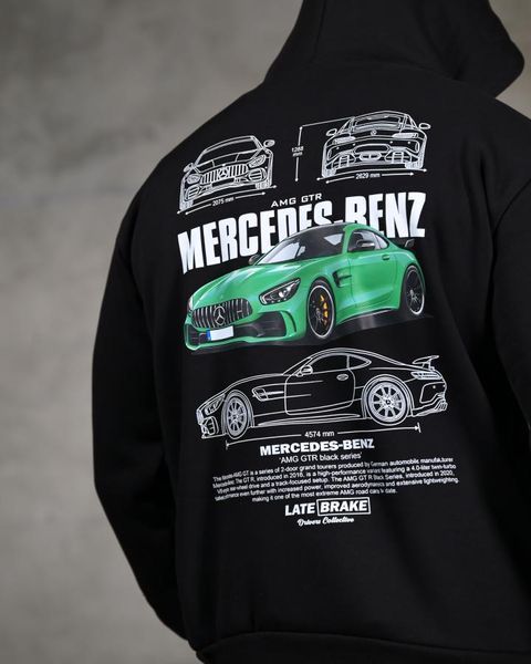 Худи на флисе Mercedes ТР 97661 VOENTORGZSU