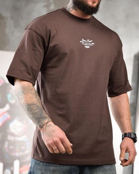 Футболка oversize NYC бордо ТР 95727 VOENTORGZSU