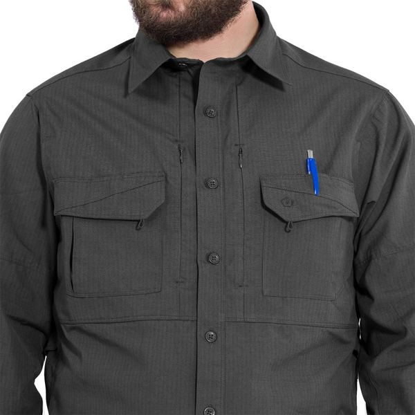 Cорочка Pentagon Plato Long Sleeve, Black 32827381 VOENTORGZSU