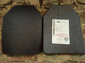 Керамічні бронеплити First Spear NIJ 3 клас. 🇺🇸 USA. Вага 2,2кг 25х30. 103491B VOENTORGZSU