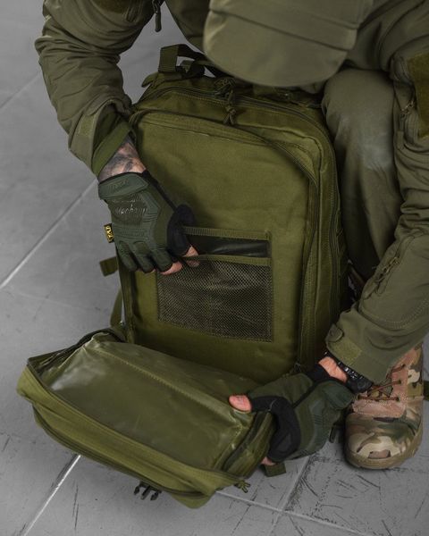 Рюкзак тактический олива 45л 800D USA ВТ 52121 VOENTORGZSU