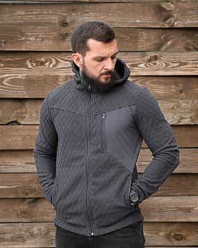 Тактичний флісовий светр KM URBAN grey ПП 93708 VOENTORGZSU
