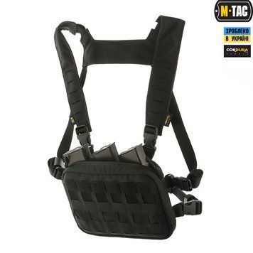 Нагрудная сумка M-Tac Chest Rig Military Elite , Black, Универсальный 45182381 VOENTORGZSU