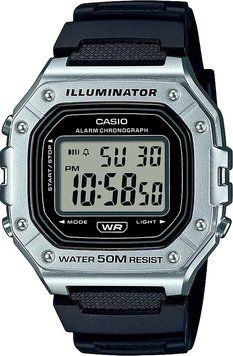 Годинник Casio Timeless Collection W-218HM-7AVEF., Silver & Black 45734381 VOENTORGZSU