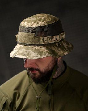 Тактична панама з вентиляційною сіткою піксель ДЖ 16380 VOENTORGZSU