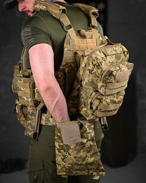 Плитоноска + РПС ATACK TIMUCHIN піксель ДЛ 92312 VOENTORGZSU