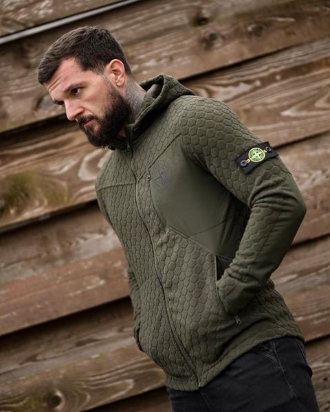 Флисовая кофта STONE green ПП 95002 VOENTORGZSU