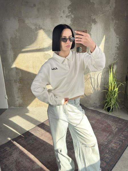 Свитшот-поло white ТР 95481 VOENTORGZSU